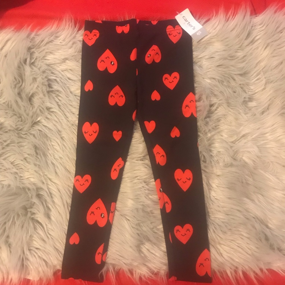 Carter’s heart leggings